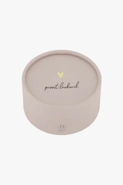 ZUSSS Keukenaccessoires*Set van 6 onderzetters rond zand/antracietgrijs/terra roze zand/antracietgrijs/terraroze