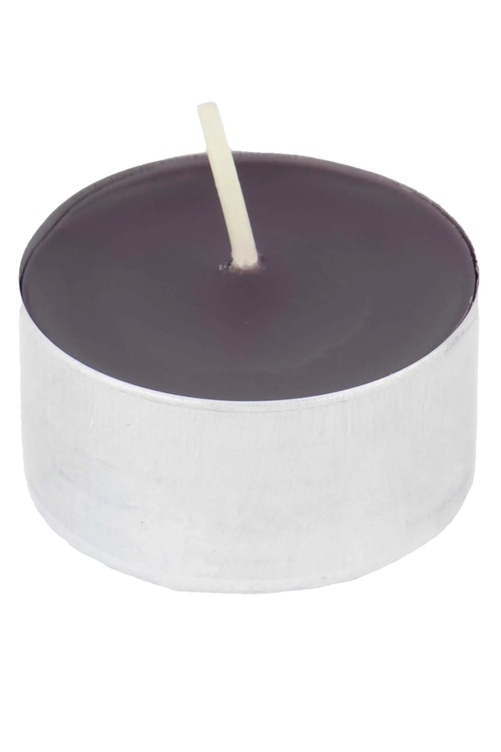 ZUSSS Kaarsen*set van 12 waxinelichtjes zwart