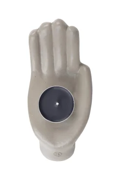 ZUSSS Kaarsen*set van 12 waxinelichtjes zwart