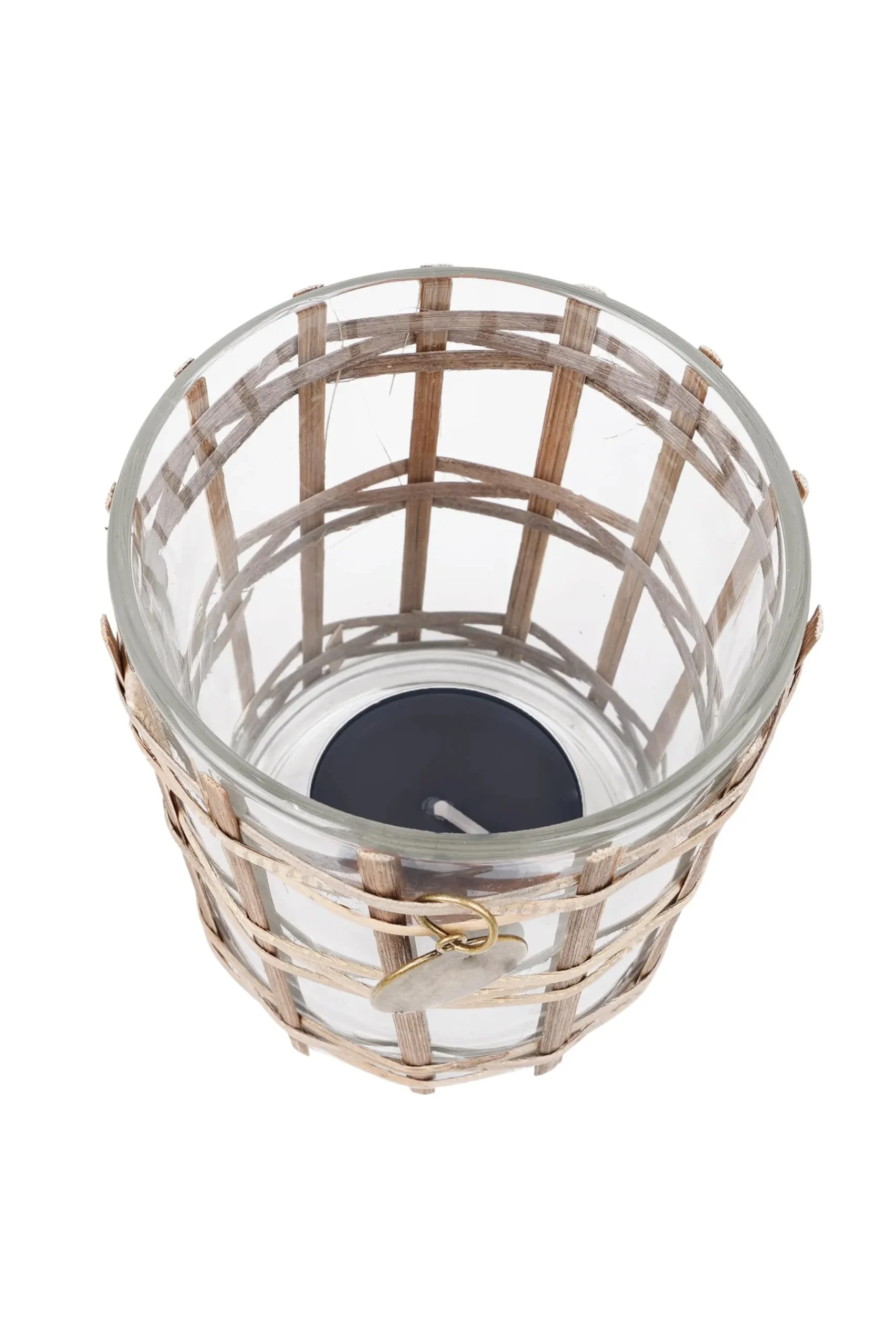 ZUSSS Kaarsen*set van 12 waxinelichtjes zwart