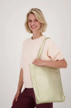 ZUSSS Schoudertassen & Handtassen*shopper goud