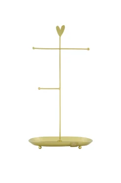 ZUSSS Kettingen*sieradenrekje hartje goud