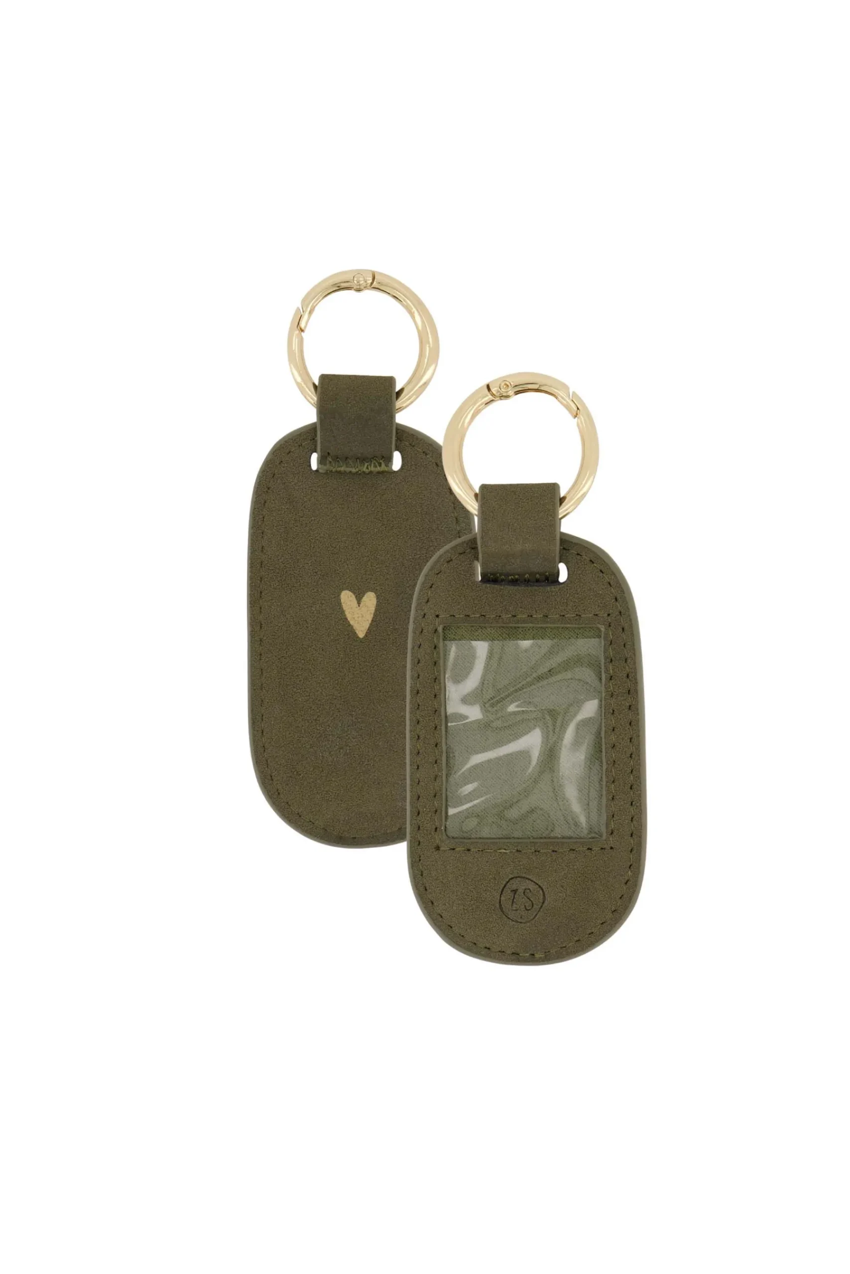 ZUSSS Accessoires & Sleutelhangers*sleutelhanger met foto donkergroen