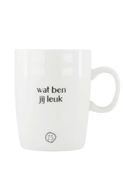 ZUSSS Servies*theemok wat ben jij leuk wit