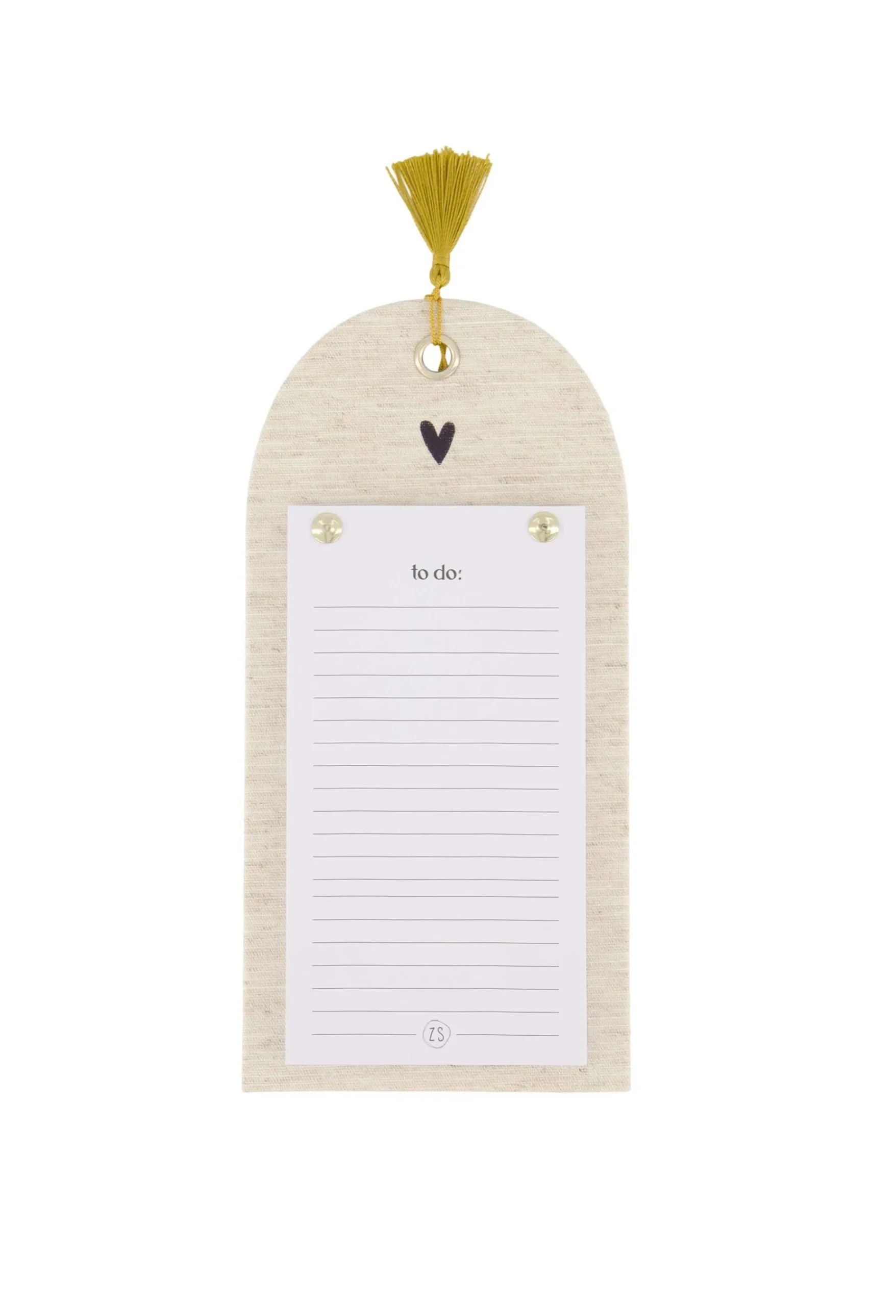 ZUSSS Planners*to-do-lijstje op linnen bord naturel