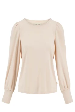 ZUSSS Truien*top met boothals zachtroze