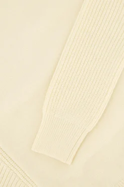 ZUSSS Truien*trui met batwing mouw creme