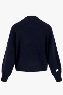 ZUSSS Truien*trui met hartje detail donkerblauw