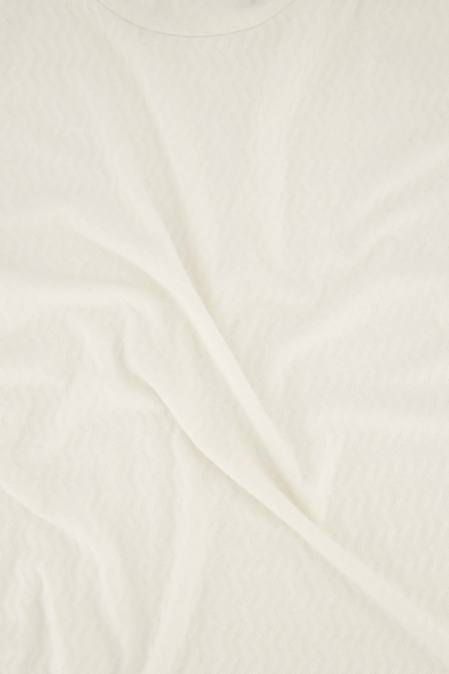 ZUSSS Tops*turtle top met structuur creme