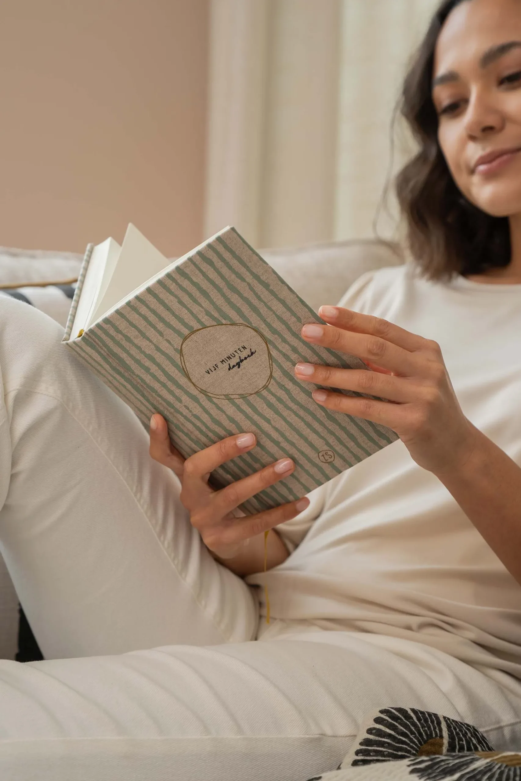 ZUSSS Planners*vijf minuten dagboek penseelstreken saliegroen saligroen